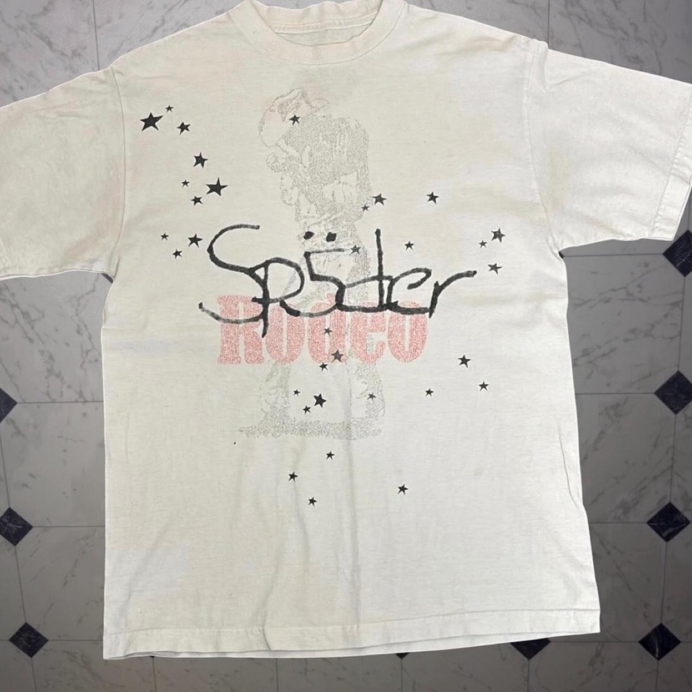 Travis Scott Cactus Jack SP5DER Days Before Rodeo Tee SIZE S